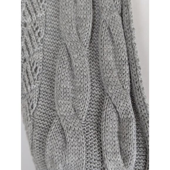 Vtge So knitted vest wmns Sz M Cotton blend meas Bust 35-36"C Back 26"EUC open - Picture 3 of 9